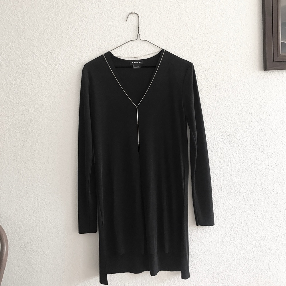 Sexy Black Dress + necklace